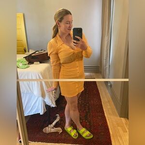 ASOS Peach Stretch Mini Dress